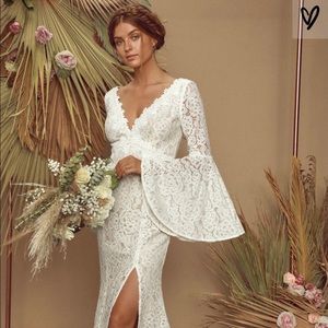 Boho Western Wedding Dress